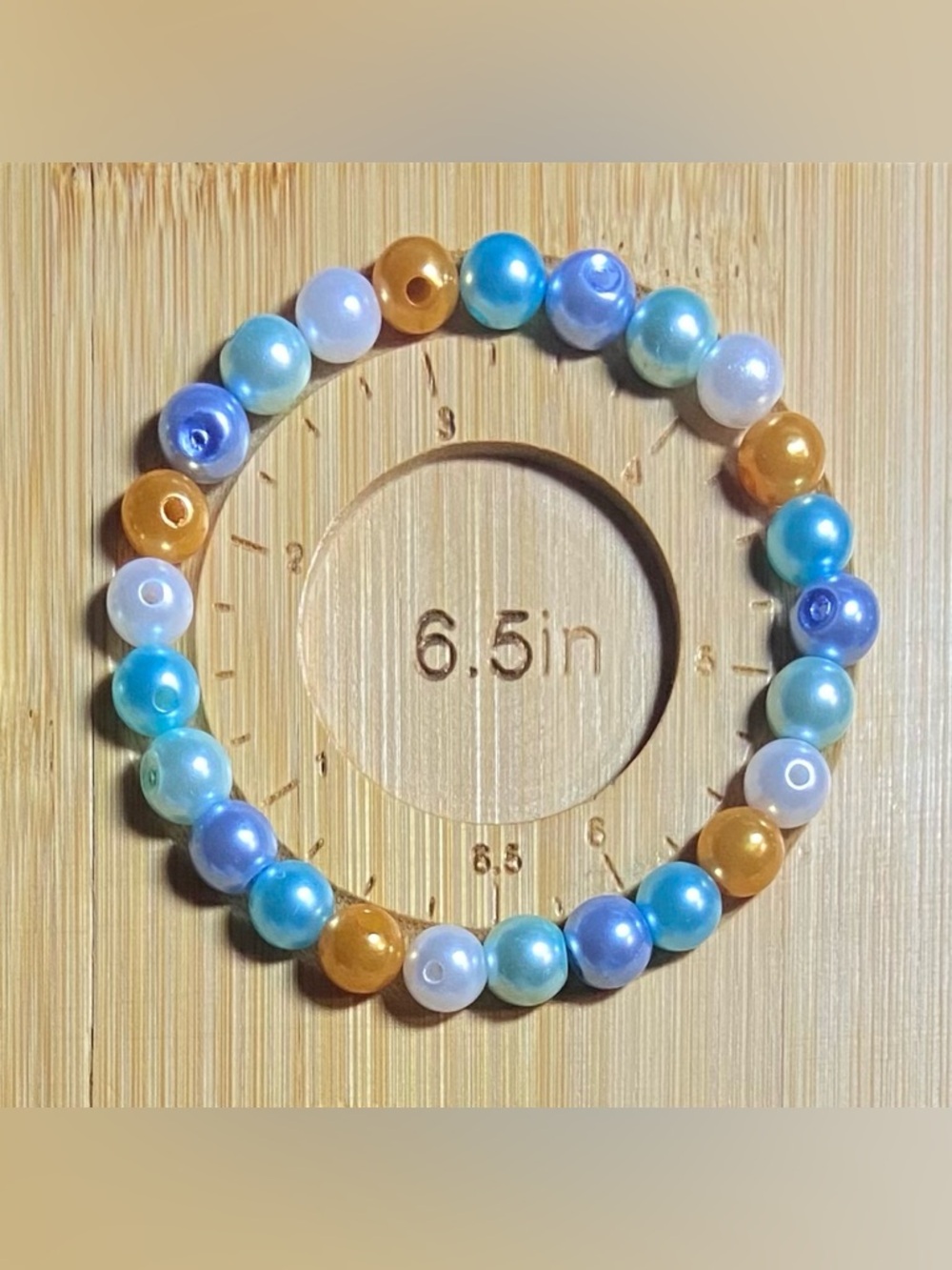 🌎 Earth Day “Coastal Morning” Beaded Bracelets — Made to Order 🌎